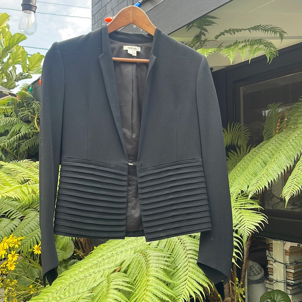 Helmut Lang black blazer size 0